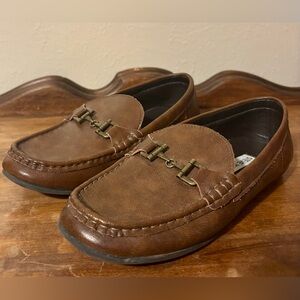 Steve Madden Brown Leather Bit Loafers for Women